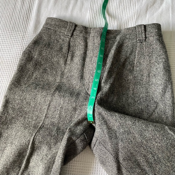 VTG Woolrich Teton Wool Cropped Trousers - Picture 4 of 8